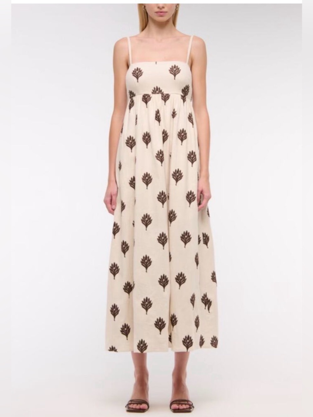 Abercrombie & Fitch Tie - Back baby doll Maxi Dress